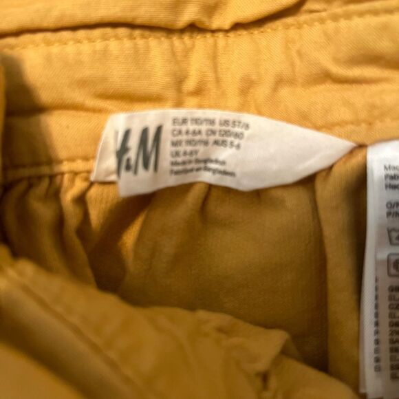 Kids Mustard Overalls - Picture 4 of 4